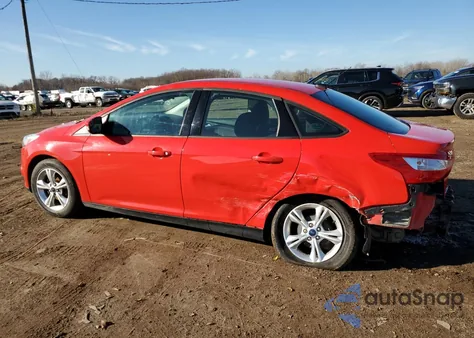 2013 Ford Focus Se from USA, damaged, VIN 1FADP3F26DL285635